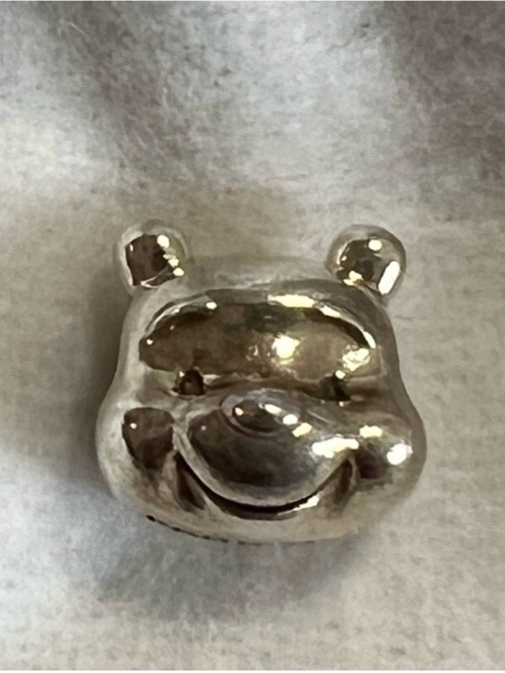 Authentic Pandora Winnie the Pooh Smiling S925 ALE c. DISNEY Discontinued #79156